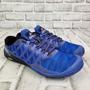 Merrell Vapor Trail Glove 3 Women's Sz 7 Baja Blue Barefoot Trail Running Shoes